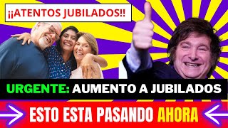 🛑JUBILACIONES🛑NUEVOS 💲Aumentos💲CONVOCAN Sesiones Especiales URGNETE para Tratar el TEMA [upl. by Selma]