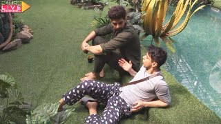 Bigg Boss 15 LIVE  Karan Kundra Ne Pratik Se Kaha Bada Bhai Hu Tera Janiye Kya Baat Hui [upl. by Ennayoj692]