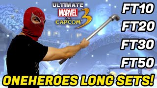 UMVC3  ONEHEROES LONG SETS 2 [upl. by Arber]