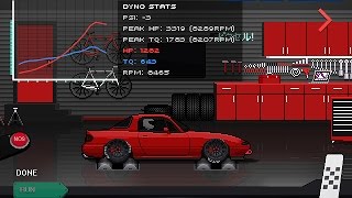 Pixel Car Racer  3300HP FR9 MIATA [upl. by Kieran]