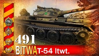 T54  Ltwt Mistrzostwo świata  BITWA  World of Tanks [upl. by Rubetta]