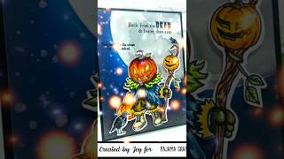 Le Doux Designs debuts at Pajama Crafter Stamps with The Pumpkin Head halloween ledouxdesigns [upl. by Chrysa871]