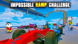 GTA 5  Shinchan Tries IMPOSSIBLE RAMP😱 challenge Full Fun gta5 mazzagamer bommalu shinchan [upl. by Gussie]