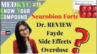 Neurobion Forte tablet  Dr Rupal Reviews  Uses Side effects  Vitamin B Complex MedKYC 9 [upl. by Chuck]