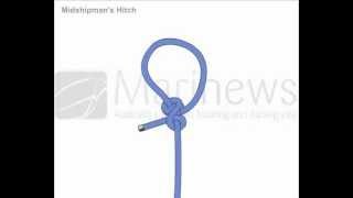 How to Tie Midshipmans Hitch Knot [upl. by Nani]