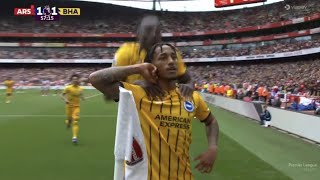 Joao Pedro Goal Arsenal Vs Brighton amp Hove Albion 11 All Goals Results Extended Highlights [upl. by Agripina822]