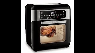 Gourmia GAF678 7Qt AllinOne Digital Free Fry Air Fryer Oven with Dehydrator amp Rotisserie [upl. by Airalednac]