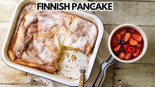 How to Make Finnish Pancakes [upl. by Anayet390]