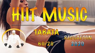 HIIT MUSIC  6020  REGGAETON 2020  WORKOUT TABATA SONGS [upl. by Eilrebma]