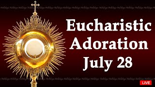 Powerful Eucharistic Adoration I Sunday July 28 2024 I 300 Pm [upl. by Nesilla]