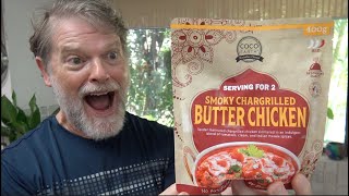 Coco Earth Smoky Chargrilled Butter Chicken Taste Test [upl. by Anaiq]