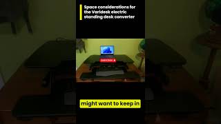 Varidesk Electric Standing Desk converter considerations [upl. by Iridis753]