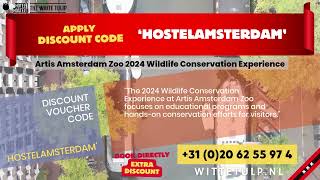 Artis Amsterdam Zoo 2024 Wildlife Conservation Experience  White Tulip Hostel Amsterdam [upl. by Reiser]