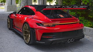 2023 Porsche 992 GT3 RS  Sound Drift Start Up [upl. by Heyes]