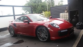 Primeiro Porsche Turbo Geração 991 Vermelho de Brasília [upl. by Yma]