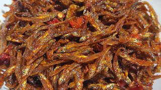 easy amp spicy small dried fish pickle recipe naga recipe [upl. by Tioneb271]