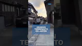 Terremoto en Japón deja impresionantes imágenes shorts [upl. by Emmalynne]