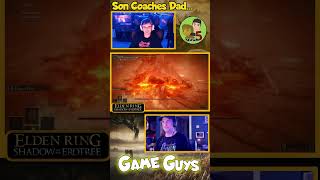 DODGE THOSE SNAKE ATTACKS  Son Coaches Dad on Elden Ring DLC [upl. by Kolk141]