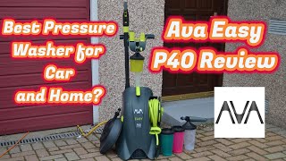 Is this the BEST pressure washer for HOME and CAR Ava Easy P40 Review [upl. by Pihc]