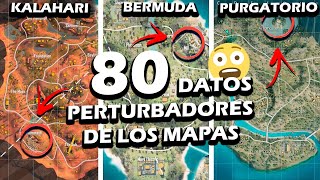 80 Datos Perturbadores de los Mapas de Free Fire Bermuda Purgatorio y Kalahari – Josa Tivi [upl. by Zarihs252]