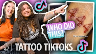 Everything That Wasnt Supposed To HappenHappened Reacting to TikToks  Tattoo Artists React [upl. by Lynn]