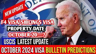 October 2024 Visa Bulletin Predictions  When you will get F4  Priority Date  Fab Life USA [upl. by Ocir455]