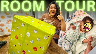 Our Baby Room Tour  Gifts Unboxing 😍 [upl. by Mainis]