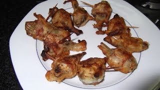 Alcachofas con jamon en tempura de gaseosa [upl. by Alimak]