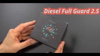 Diesel Full Guard 25 Smartwatch  Unboxing amp erster Eindruck  deutsch [upl. by Robinia]