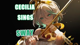 Cecilia Immergreen sings Sway【UNARCHIVED KARAOKE】 [upl. by Neehs625]