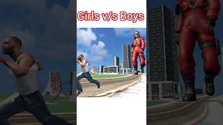 Girls car accident 🆚️ Boys car accident indian bikes driving 3d shortsindianbikedriving3d [upl. by Purcell]