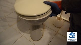 Wc šolja se klati  zamena wc šolje  Vodoinstalateri Beograd Tim [upl. by Milore]