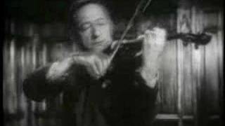 Jascha Heifetz plays Brahms Hungarian Dance 7 [upl. by Oliver]