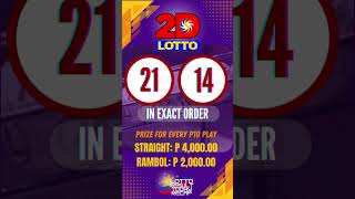 Lotto Result Today  Recap  2PM  AUGUST 4 2024  PCSO 2D and 3D Draw [upl. by Crowns]