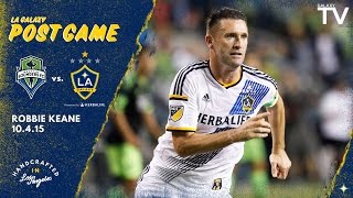 Keane on tie with Seattle quotWe have to be focused for 90 minutesquot  POSTGAME [upl. by Nyliak]