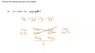 16 Perform the indicated operation and simplify [upl. by Annaitsirhc510]