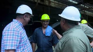 Visita Ministro de Energía y Minas Central Termoeléctrica 10 de octubre de Camagüey [upl. by Gardal]