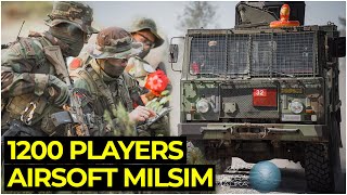 This was BERGET 20  1200 PLAYERS  Teaser  Airsoft Milsim Sweden [upl. by Llen]