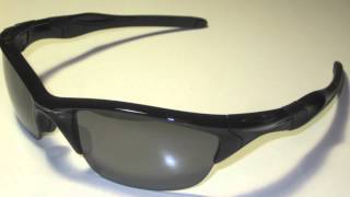 Oakley Half Jacket 20 POLARIZED w Black Iridium Sunglasses [upl. by Esoranna747]