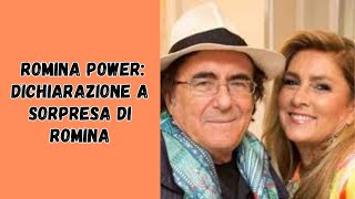 ROMINA POWER dichiarazione a sorpresa su ALBANO CARRISI [upl. by Flower]