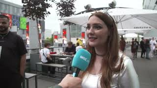 Influencer DartWM in der Uber Eats Arena Berlin [upl. by Adnik524]