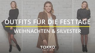 Outfits für die Festtage  Weihnachten amp Silvester  Kombiniere Deinen Look für die Feiertage [upl. by Lamek]