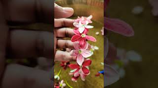 real flower hairband diy [upl. by Yllet]