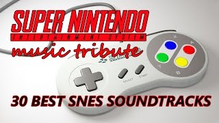 30 Best SNES Soundtracks  Super Nintendo Music Tribute [upl. by Theresita]