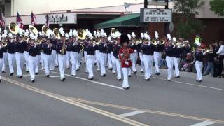 Beckman HS  Anchors Aweigh  2011 Arcadia Band Review [upl. by Yreffoeg173]