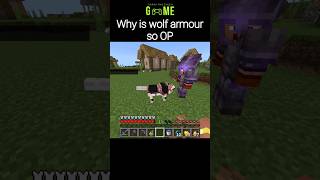 Why is wolf armour so strong in minecraft [upl. by Durman]