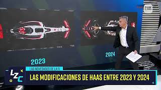 HAAS PRESENTÓ SU NUEVO MONOPLAZA VF24 telemetricof1 [upl. by Delcine]