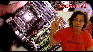 EVGA 790i ultra sli motherboard fix Replace heatsink paste Retro pc gaming build [upl. by Maite]