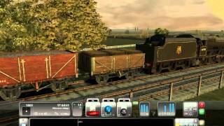 Train Simulator 2012 Steam Locomotive Gameplay [upl. by Eatnoj]