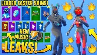 NEW All Leaked Fortnite Skins amp Emotes Easter Skins Gemini Skin ElectroFied [upl. by Enicul]